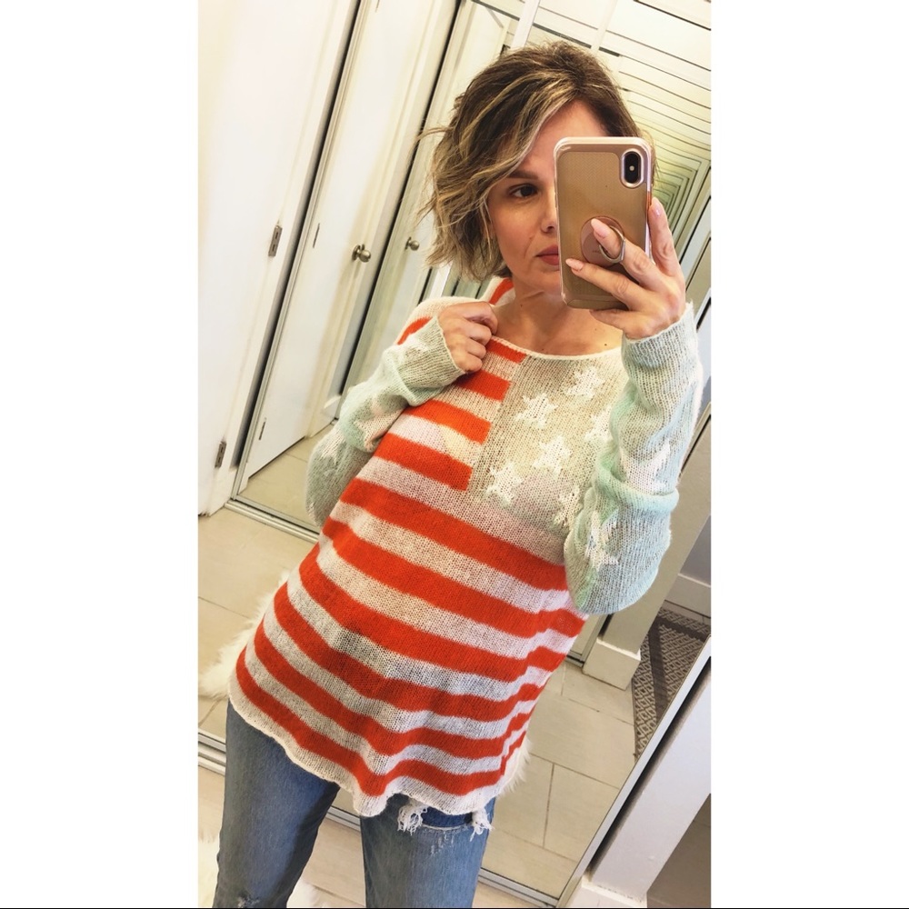 Wildfox Billy Sweater Born on the 4th of July